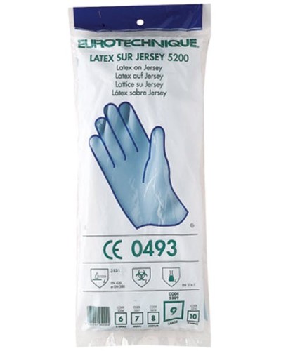 Ръкавици за химична защита промазани креп латекс