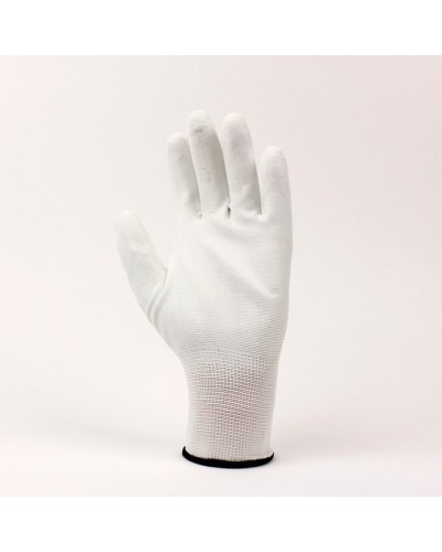 Ръкавици ПА/PU бели PINTO