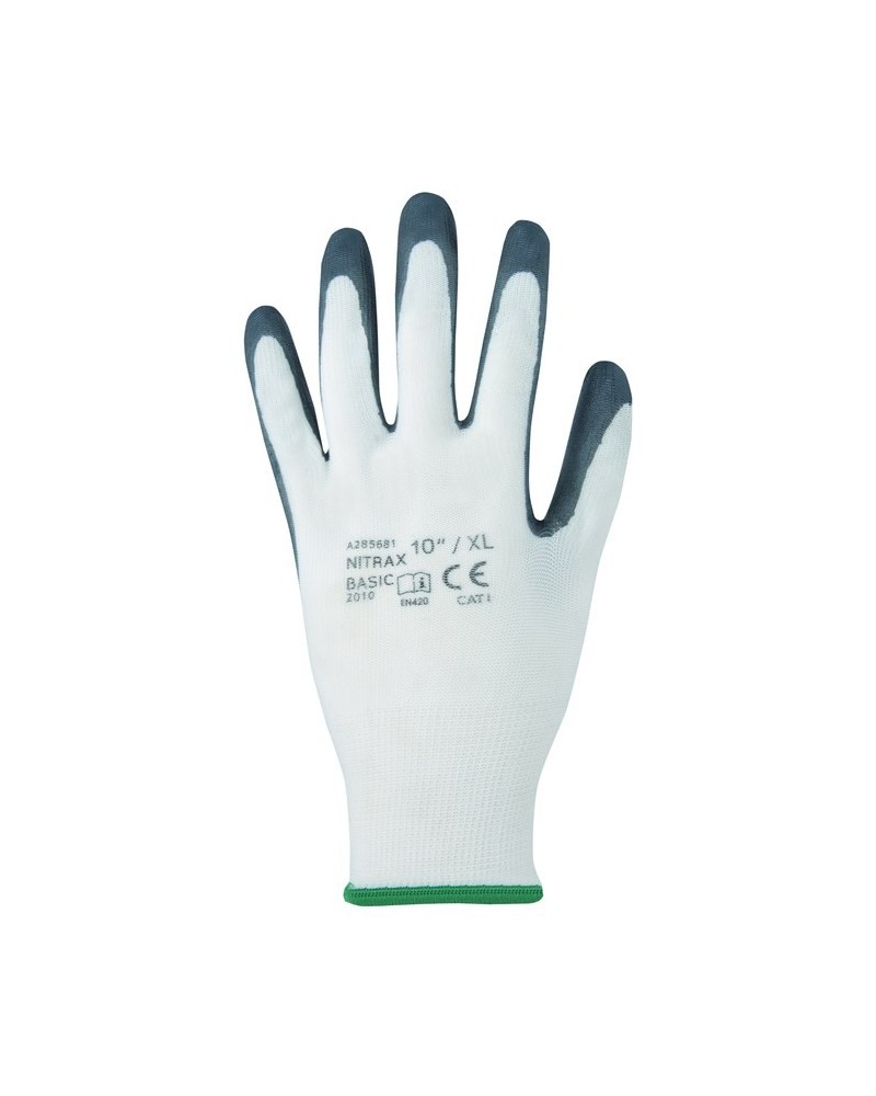 Ръкавици NITRAX BASIC промазани
