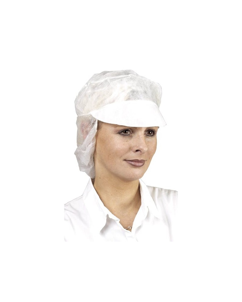 Санитарно боне с козирка и удължение