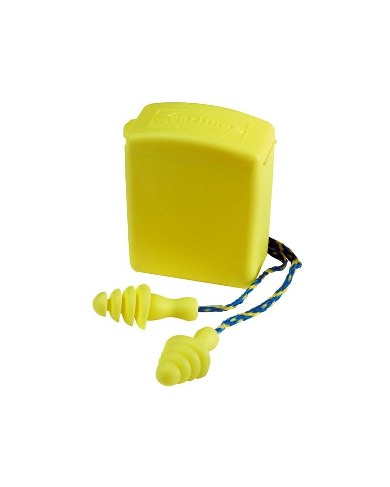 Вътрешни антифони за многократна употреба от жълт еластомер с подвижен шнур