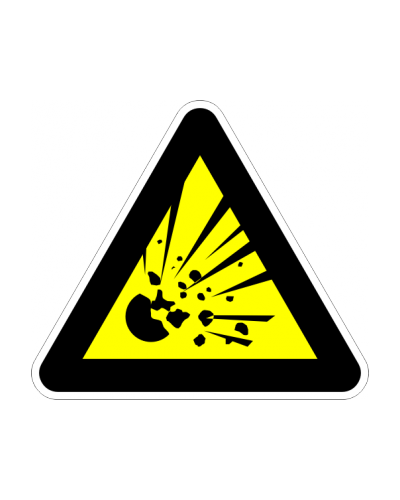 Знак "Взривоопасен материал