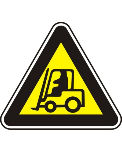 Знак "Индустриални превозни средства"