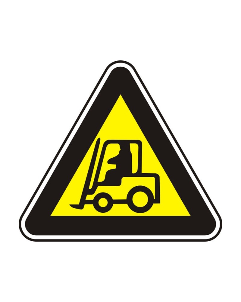 Знак "Индустриални превозни средства"