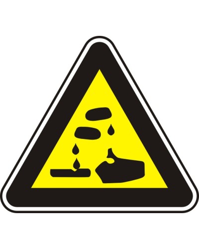 Знак "Разяждащ материал"