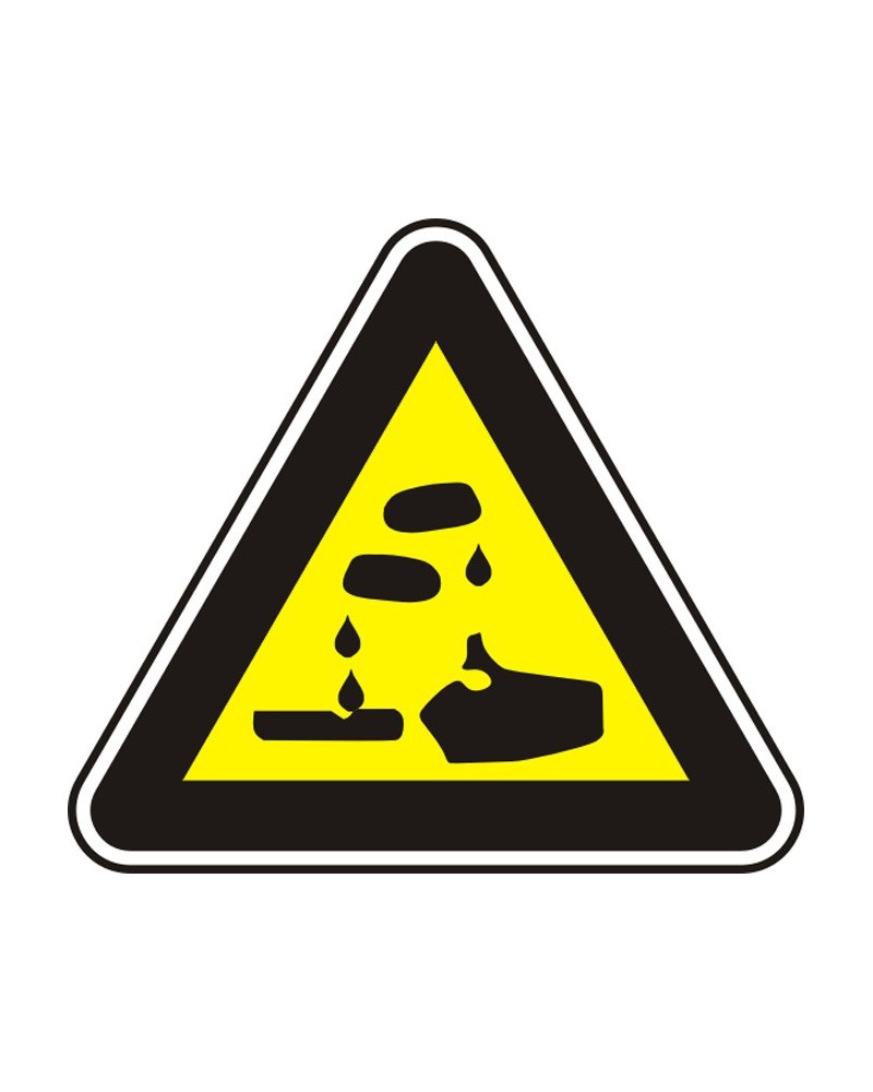 Знак "Разяждащ материал"