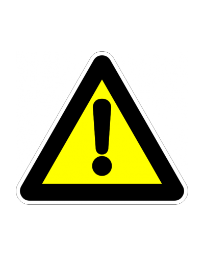 Знак "Внимание опасност"