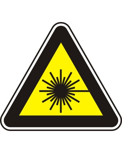 Знак "Лазерно лъчение"