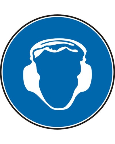 Знак "Трябва да се носят антифони"