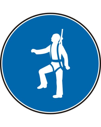 Знак "Трябва да се носи защитен колан"