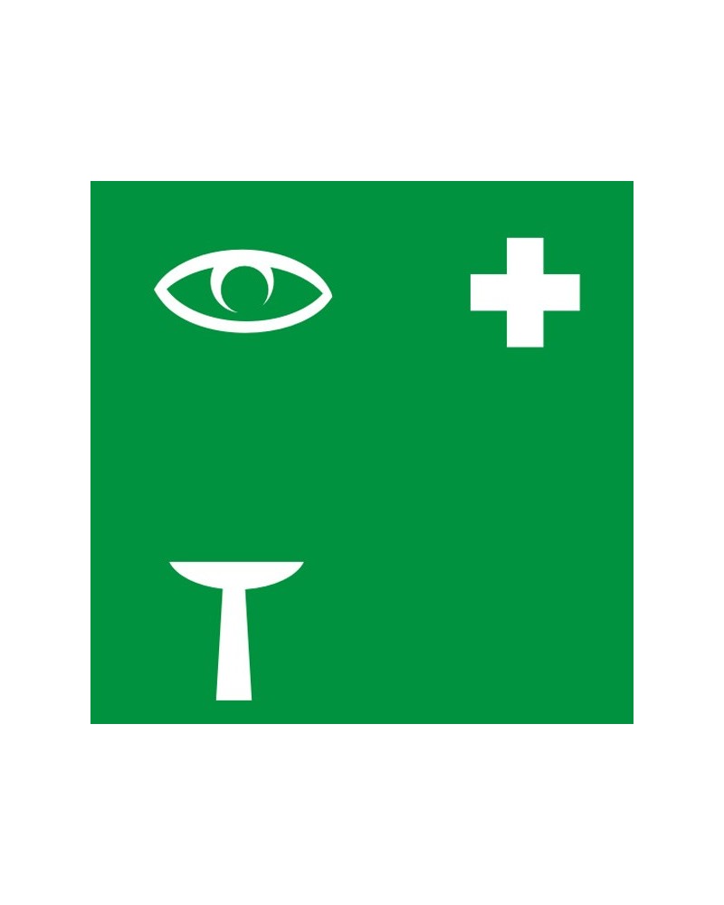 Знак "Измиване на очите"