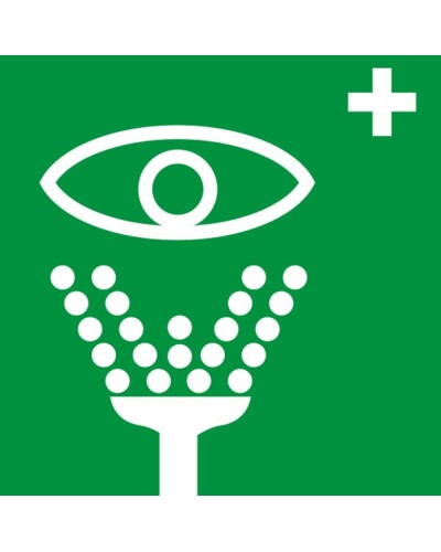 Знак "Измиване на очите"