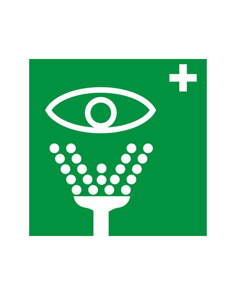 Знак "Измиване на очите"