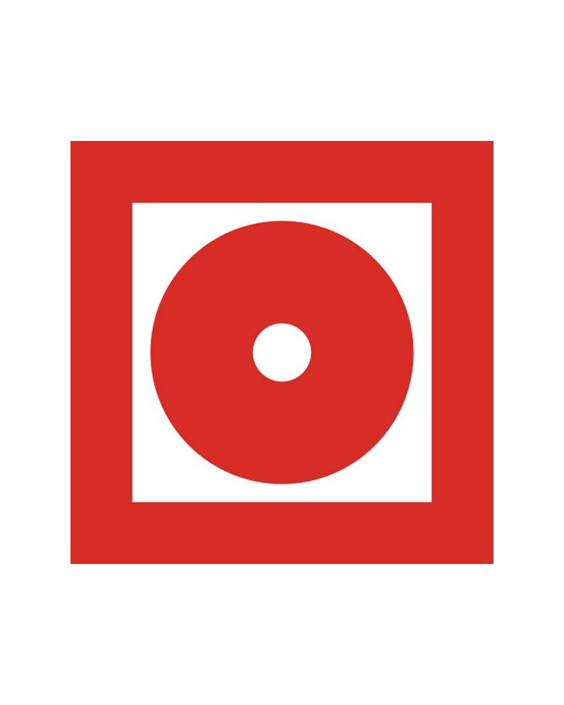 Знак "Ръчно задействащо пожарогасително или известително устройство"