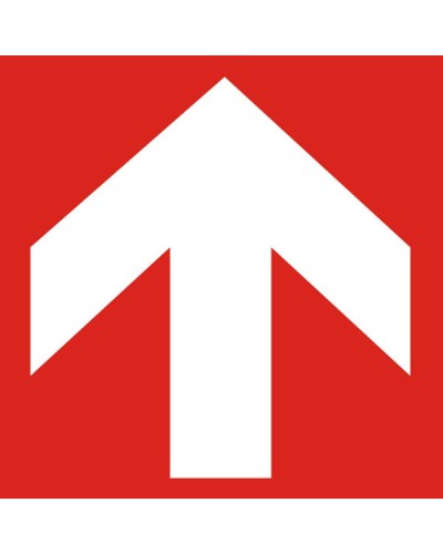 Знак "Посока противопожарно оборудване"