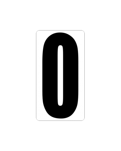 Знак " Цифра 0 "