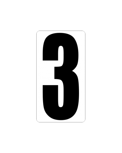 Знак " Цифра 3 "