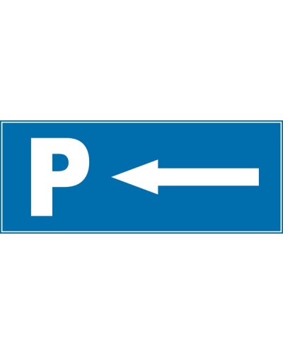 Знак "Посока към паркинга"