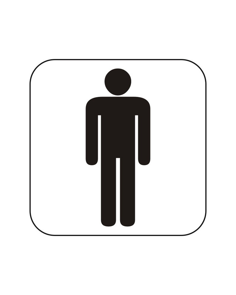 Знак "Мъжка тоалетна"