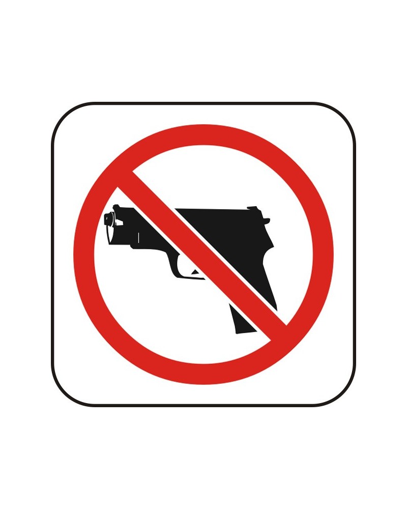 Знак "Забранено оръжие"