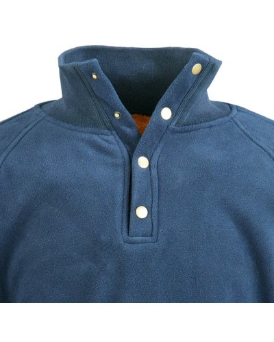 Пуловер POLAIRE тъмно син