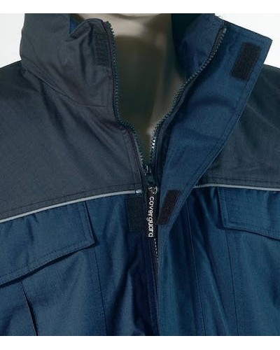 Полушуба  RIPSTOP тъмно синьо/черно