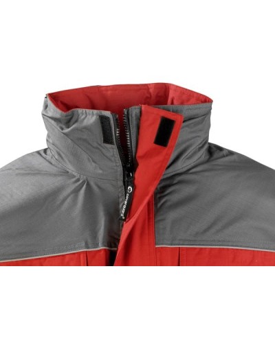 Полушуба  RIPSTOP червено/сиво