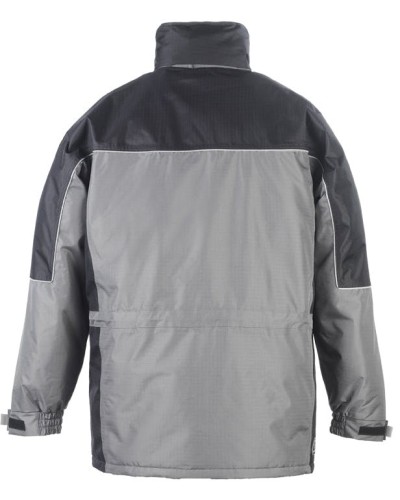 Полушуба  RIPSTOP светло сиво/черно