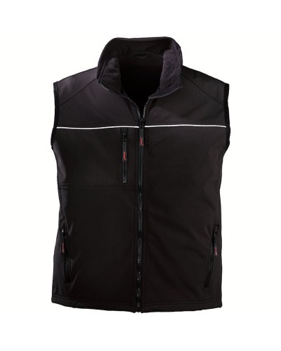Елек Softshell със светлоотразяващ кант GILET YANG REFLEX