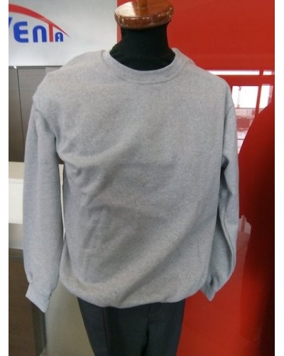 Блузон с дълъг ръкав сив