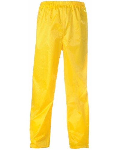 Комплект куртка и панталон от полиамид за дъжд жълт