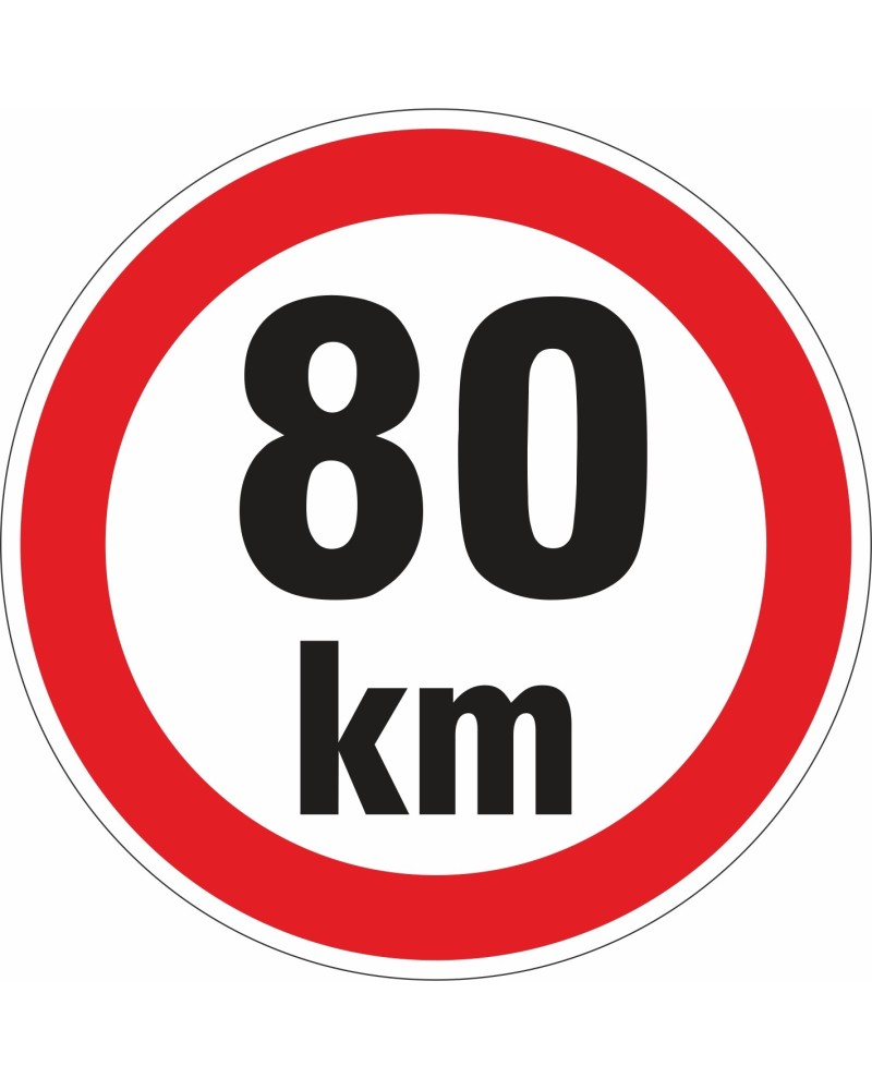 Ограничение 80км