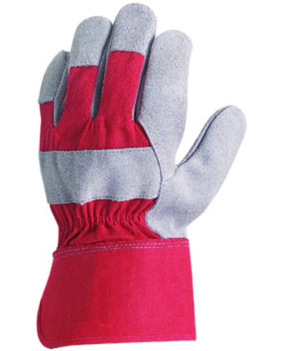 Ръкавици защитни, докерски, телешки велур
