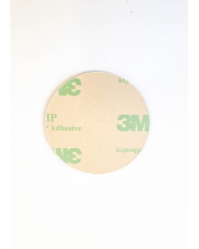 Цифра 4, сребрист кръг 4 см