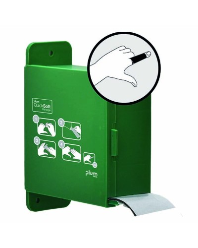 Plum QuickSoft диспенсър,комп. бинт