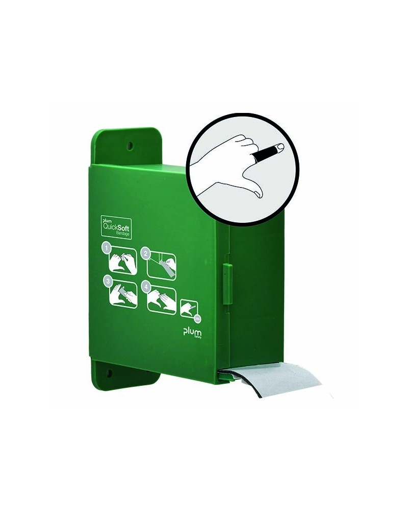 Plum QuickSoft диспенсър,комп. бинт
