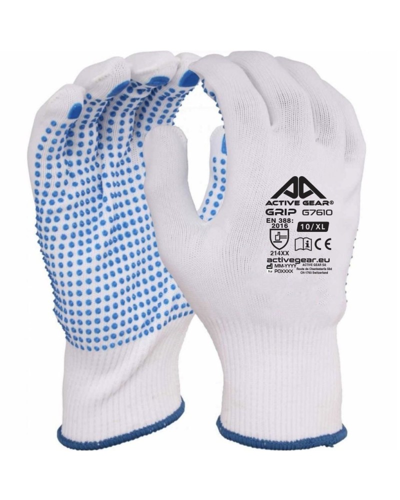 Ръкавици трико с ПВХ пъпки