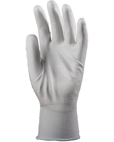 Ръкавици защитни PU за прецизни задачи.ANTISTATIC