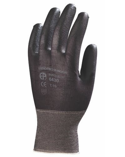 Ръкавици защитни PU за прецизни задачи. EUROLIGHT